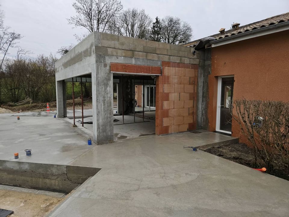 Extension de bâtiment