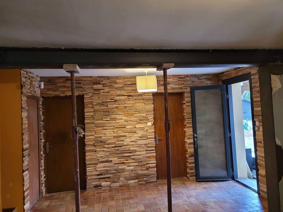 Ouverture et pose de poutre HEB